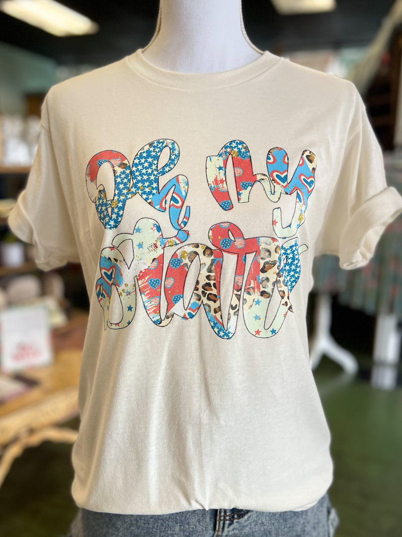 Oh my stars (vintage print) tee 199
