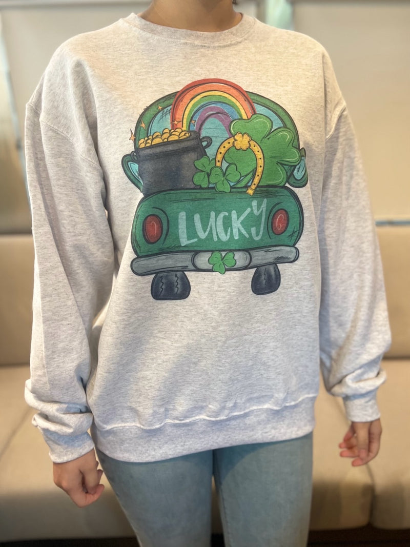 lucky sweatshirt