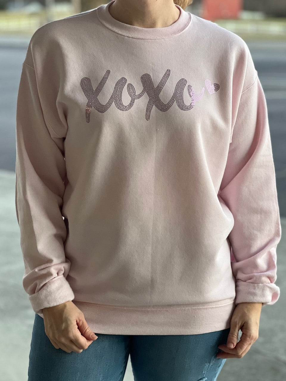 XOXO Spangle Sweatshirt