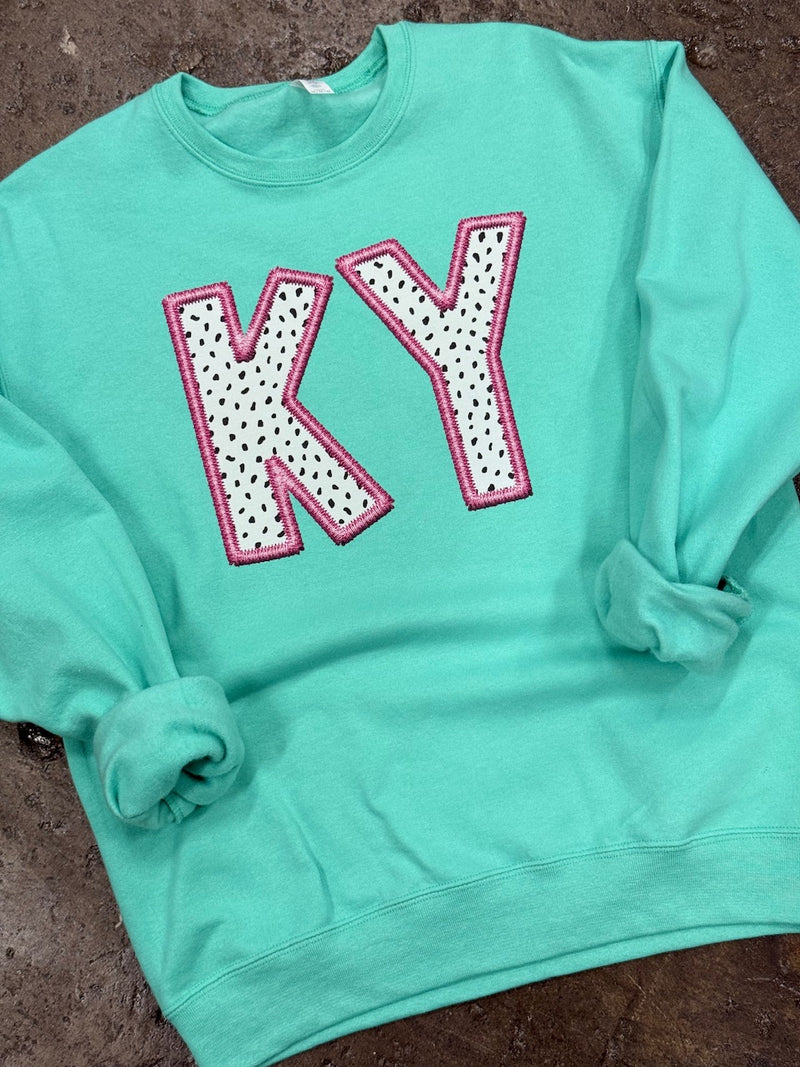 Mint/Pink KY Sweatshirt