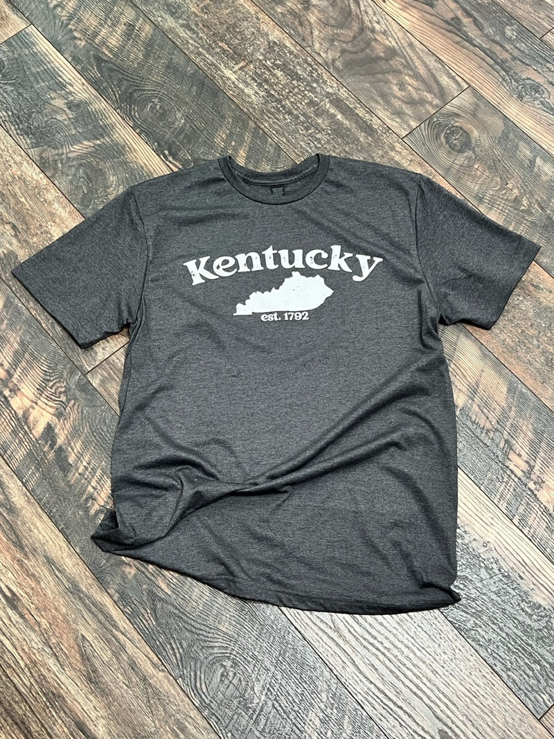 charcoal Kentucky tee