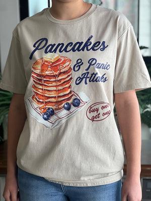 Pancakes and Panic Attacks Tee 179