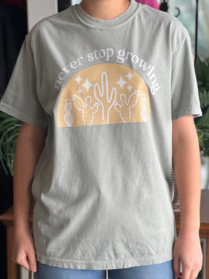 Never Stop Growing Tee 178