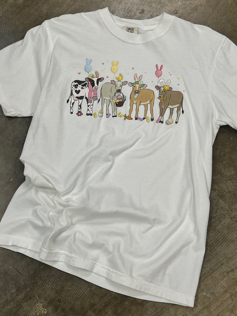 Easter Cow Tee