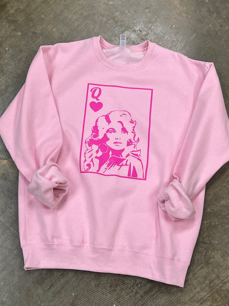 Pink Queen Sweatshirt