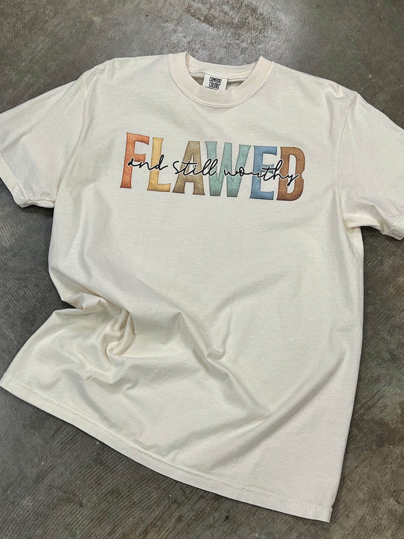 Flawed Ivory Tee