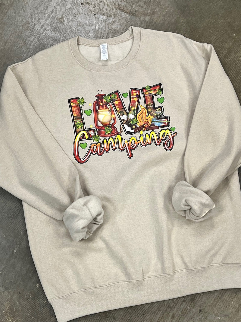 Love Camping Sweatshirt