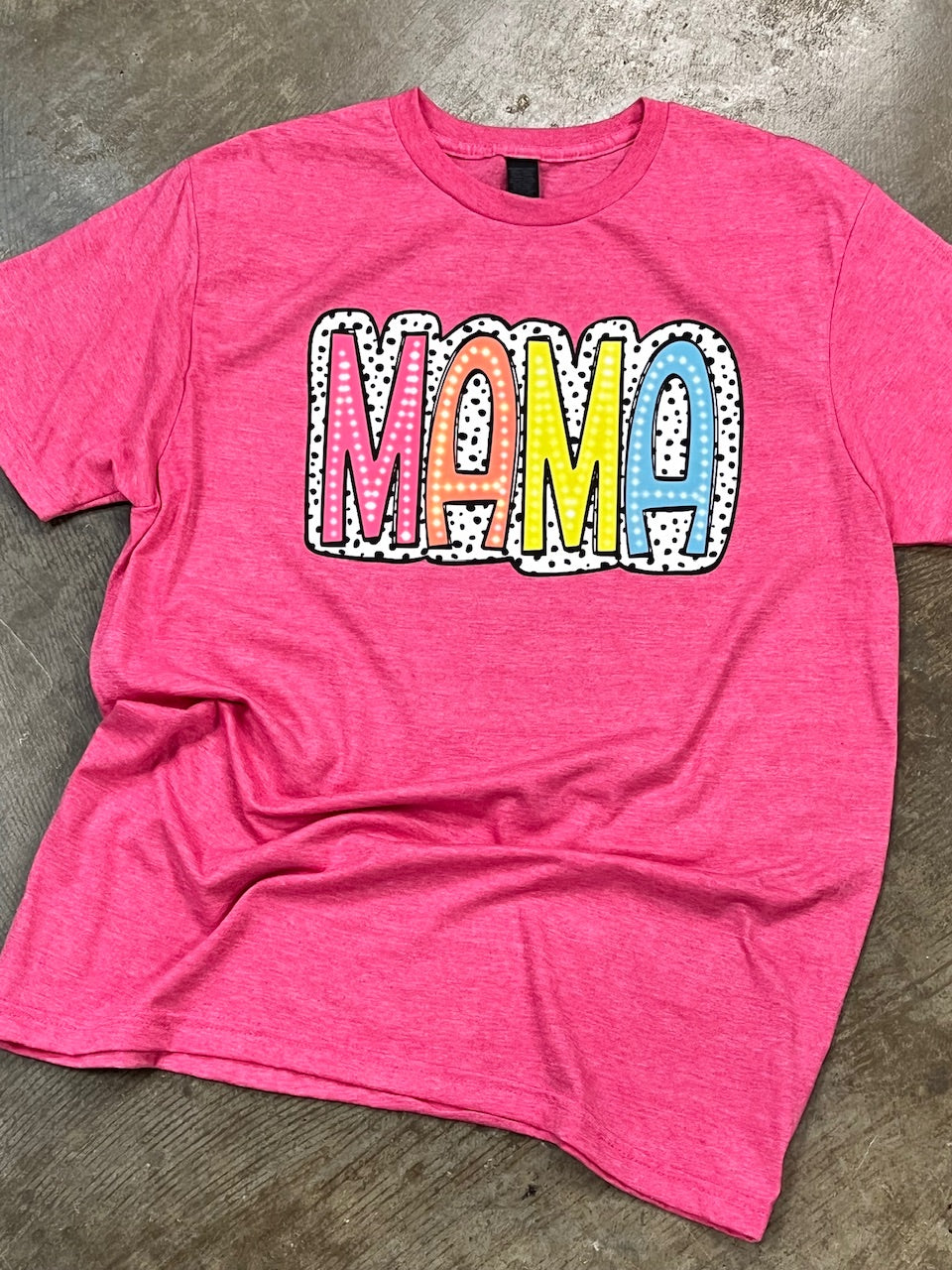 Mama Dot Pink Tee