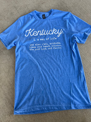 Kentucky definition tee