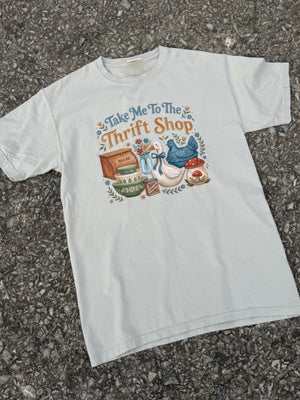 sand take me to the thrift shop tee