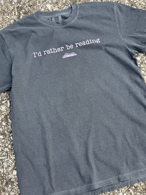 pepper rather be reading tee