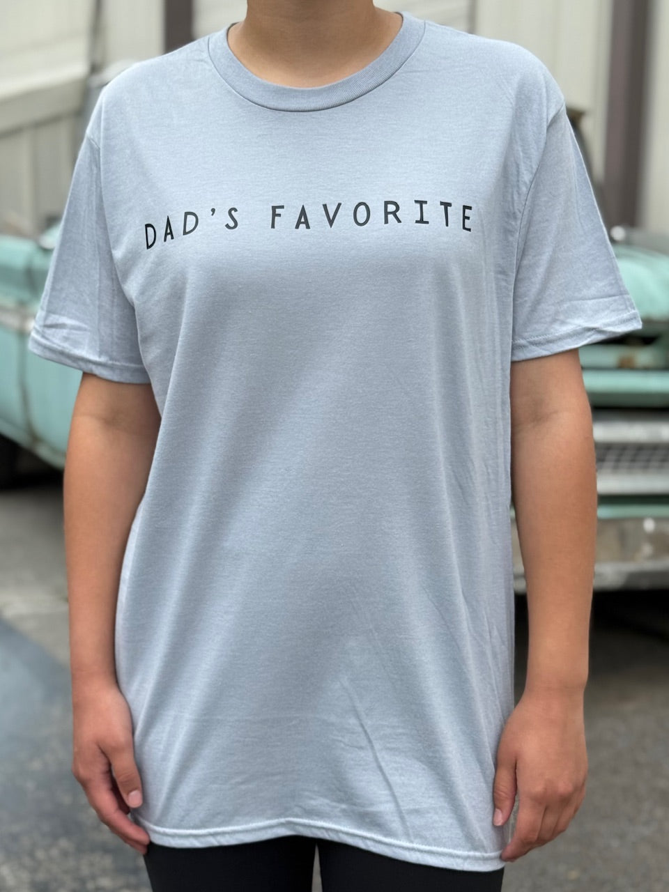 Dad’s Favorite tee (black ink) 255