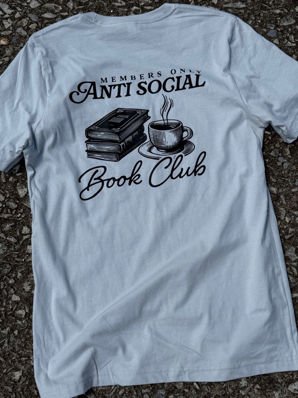 anti-social book club tee 315