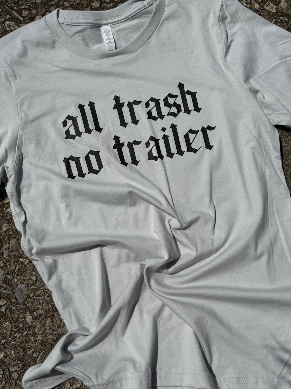 trash silver tee 305