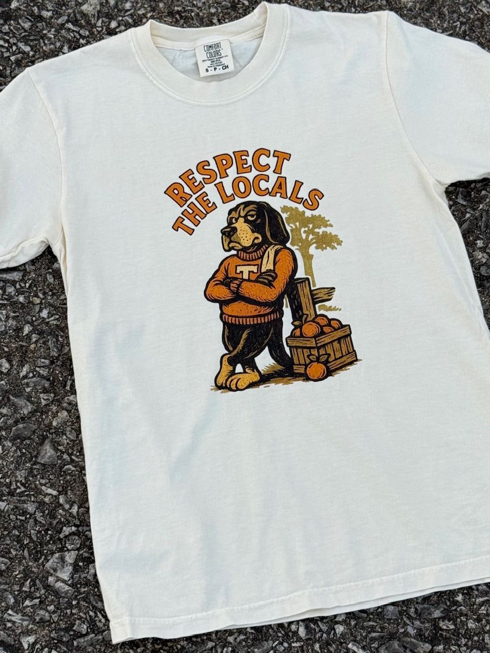 6/10 PREORDER Respect the Locals tee