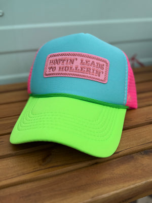 Hootin’ Leads to Hollerin’ hat