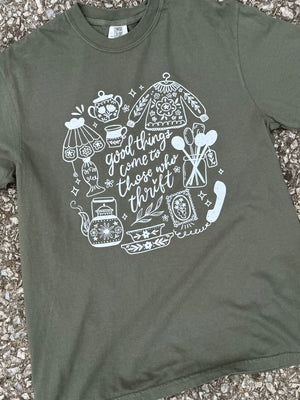 good things come to those who thrift tee