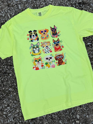 summer pup tee