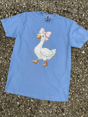 painted goose tee