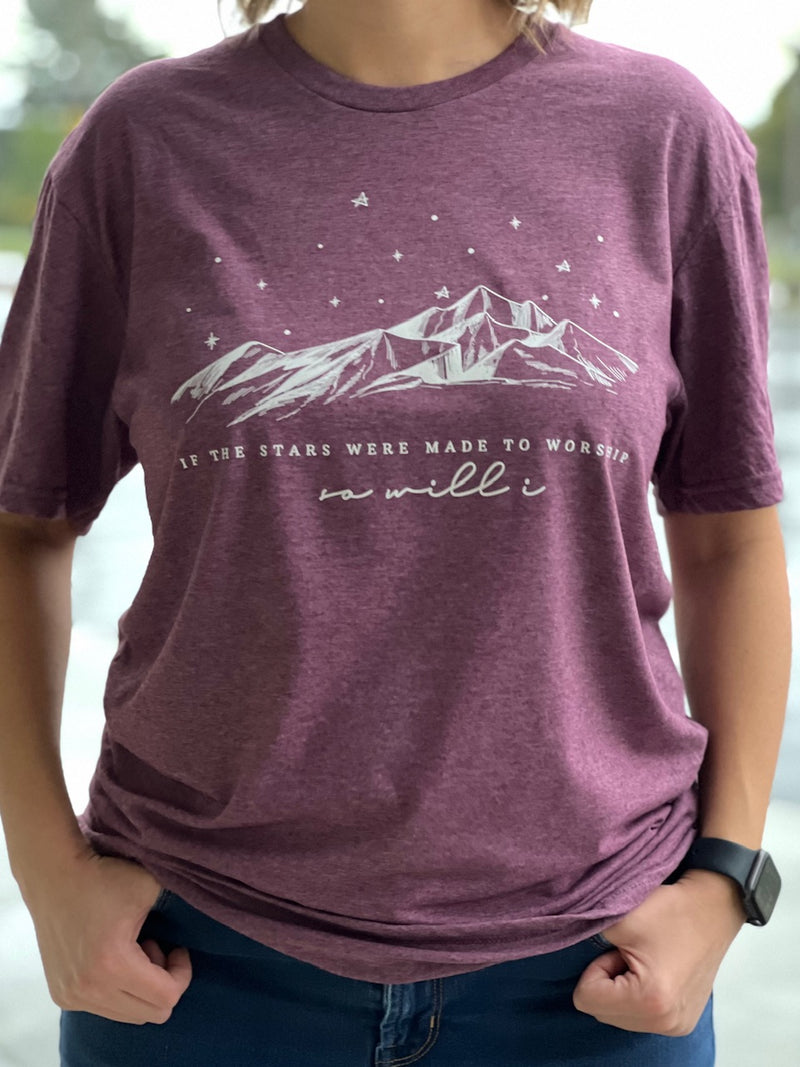 stars were made to worship tee