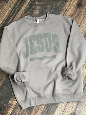 Gray Jesus Sweatshirt 139