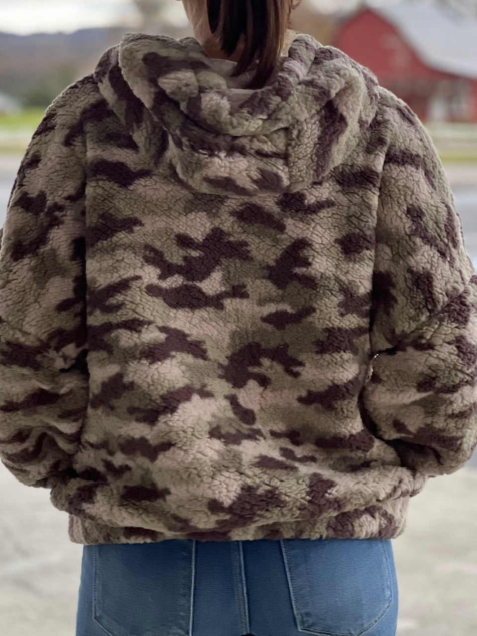 Camouflage Fleece Hoodie PROMO