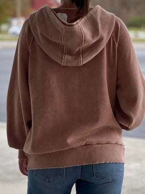 Gingerbread Mineral Wash Hoodie PROMO