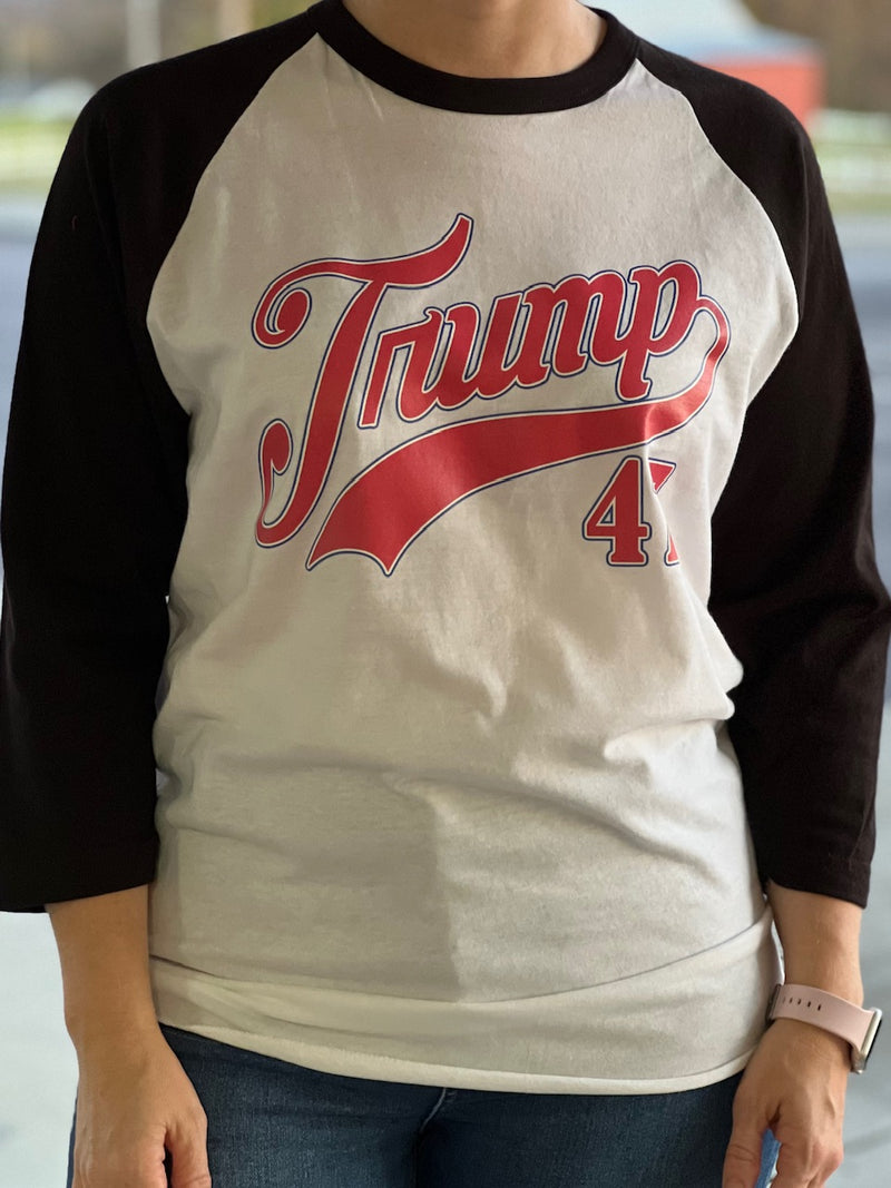 Trump 47 Raglan