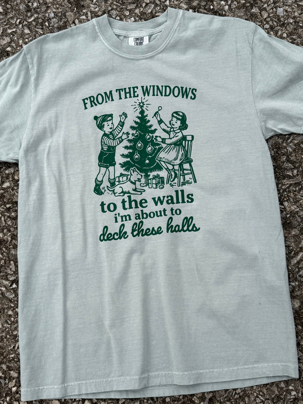 deck these halls bay CC tee