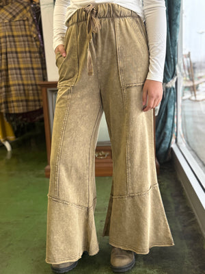 taupe mineral wash pant L3