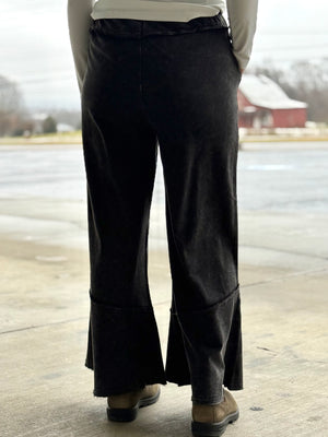 black mineral wash pant L4