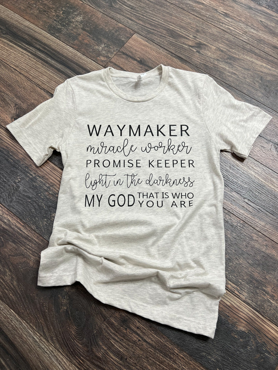 Waymaker tee