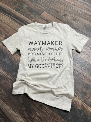 Waymaker tee 392