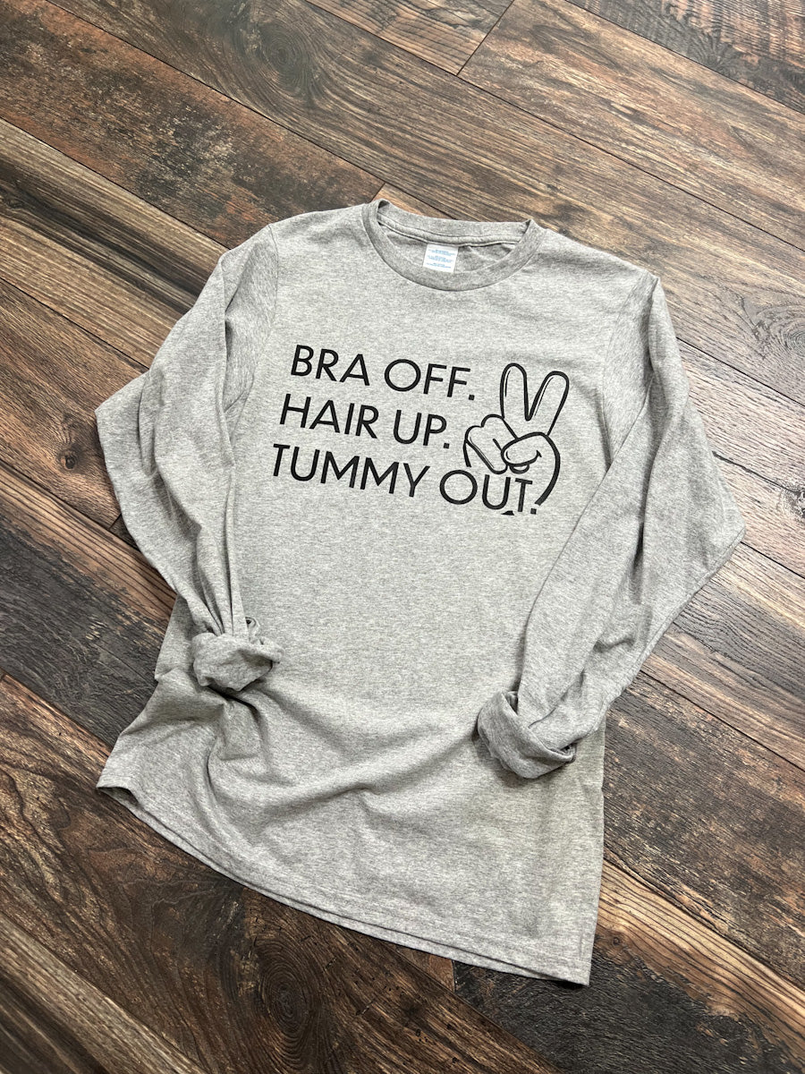 bra off tee